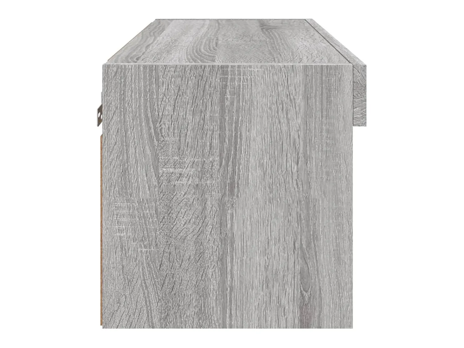 Móvel De Tv|Helloshop26 Suporte de TV multimídia prateleira de TV aparador armário de TV sala de jantar sala de estar quarto com luzes LED Sonoma 60 x 30 x 30 cm cinza 02_0026826 Cinzento