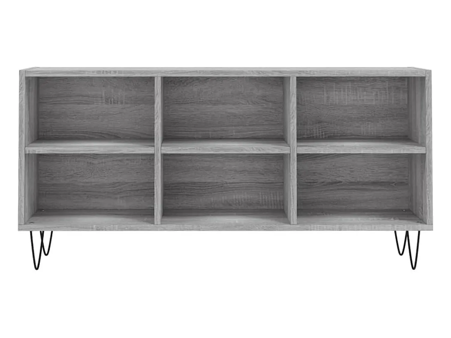 Sale Helloshop26 Suporte de TV multimídia prateleira de TV aparador de TV sala de jantar sala de estar quarto sonoma 1035 x 30 x 50 cm madeira projetada cinza 02_0028372 Castanho