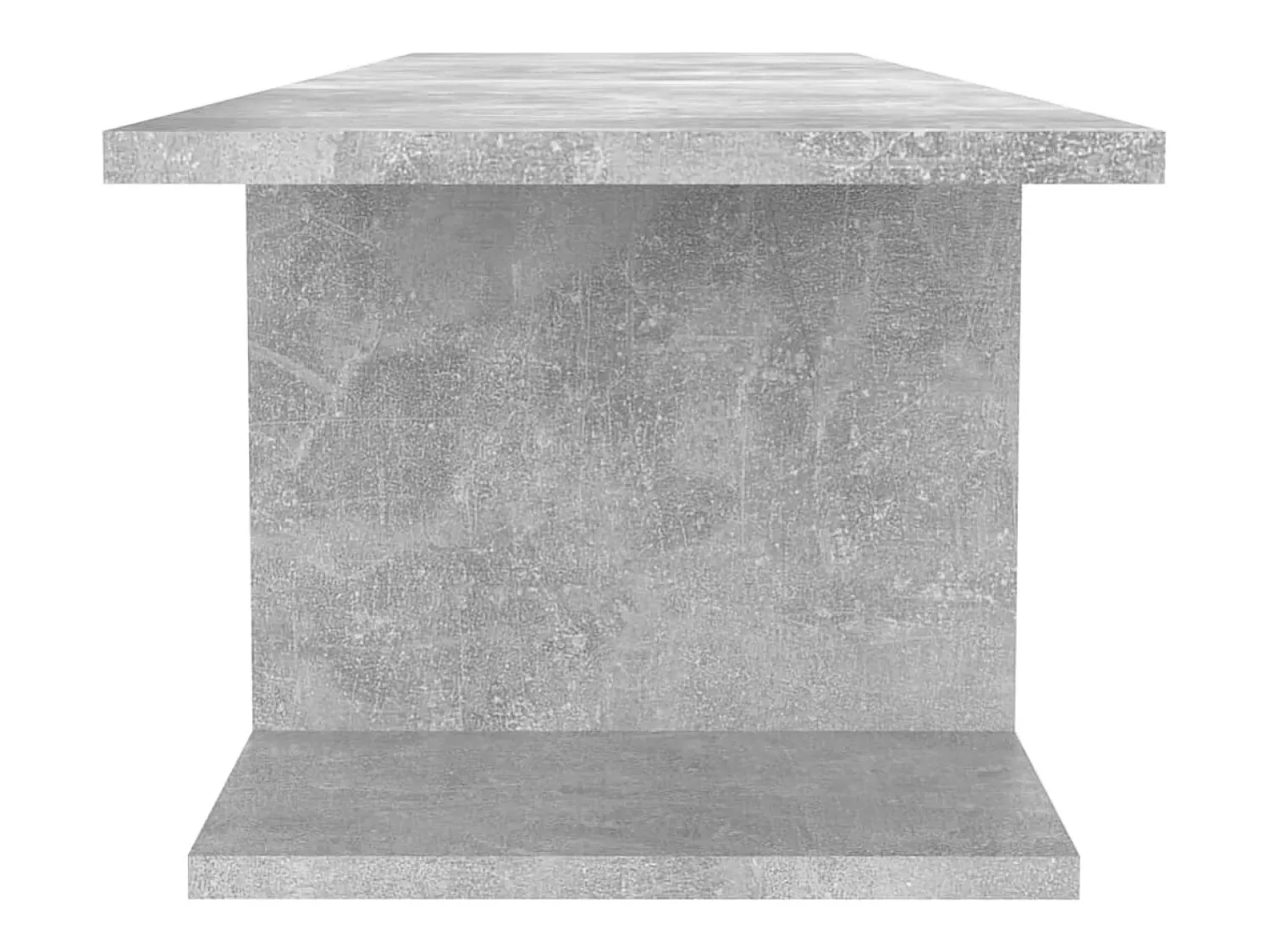 Helloshop26 Suporte de TV multimídia prateleira de TV aparador de TV montado na parede adequado para sala de jantar sala de estar quarto 103 x 30 x 26,5 cm cinza 02_0027746^ Móvel De Tv