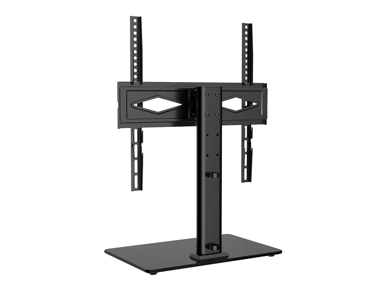 Suporte de TV SucceBuy 81-140cm Giratório com Altura Ajustável, Suporte de TV Universal, Oferecendo uma Experiência de Visualização Confortável^ Móvel De Tv