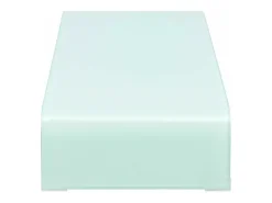 Outlet Mobikasa Suporte de TV/aparador/montagem para monitor de design prático para TV de vidro branco de 70 cm 2502049 Transparente