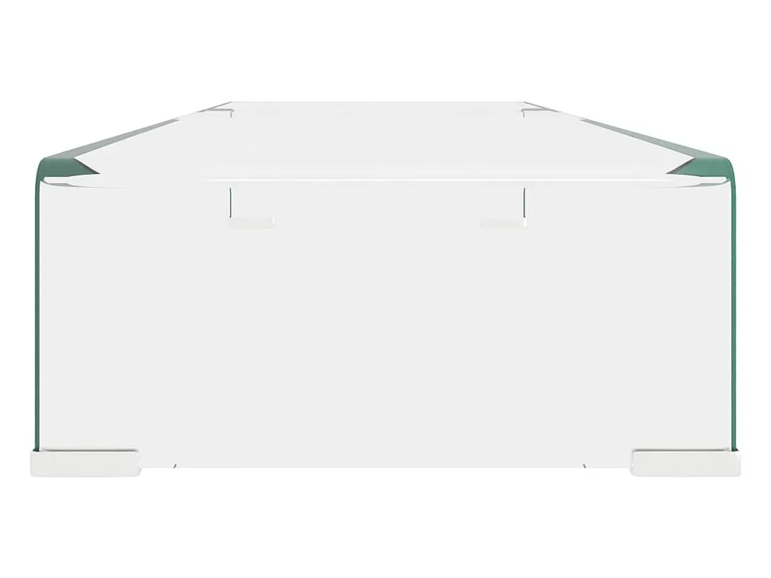 Móvel De Tv| Suporte de TV/monitores em vidro 90x30x13 cm PT255757 Transparente