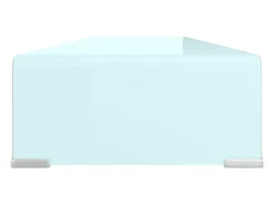 Suporte de TV/monitores em vidro 100x30x13 cm PT533248^ Móvel De Tv