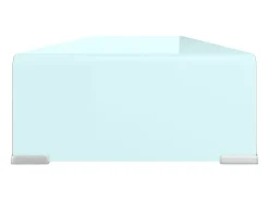 Suporte de TV/monitores em vidro 100x30x13 cm PT533248^ Móvel De Tv