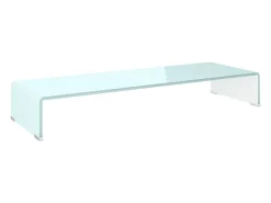 Móvel De Tv* Suporte de TV/monitores em vidro 90x30x13 cm PT292067 Verde