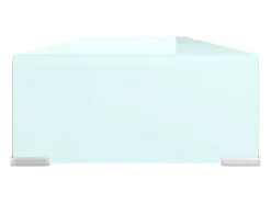 Móvel De Tv* Suporte de TV/monitores em vidro 90x30x13 cm PT292067 Verde