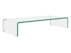 Online Suporte de TV/monitores em vidro 70x30x13 cm PT162985 Transparente