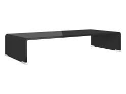Suporte de TV/monitores em vidro 70x30x13 cm PT740180^ Móvel De Tv