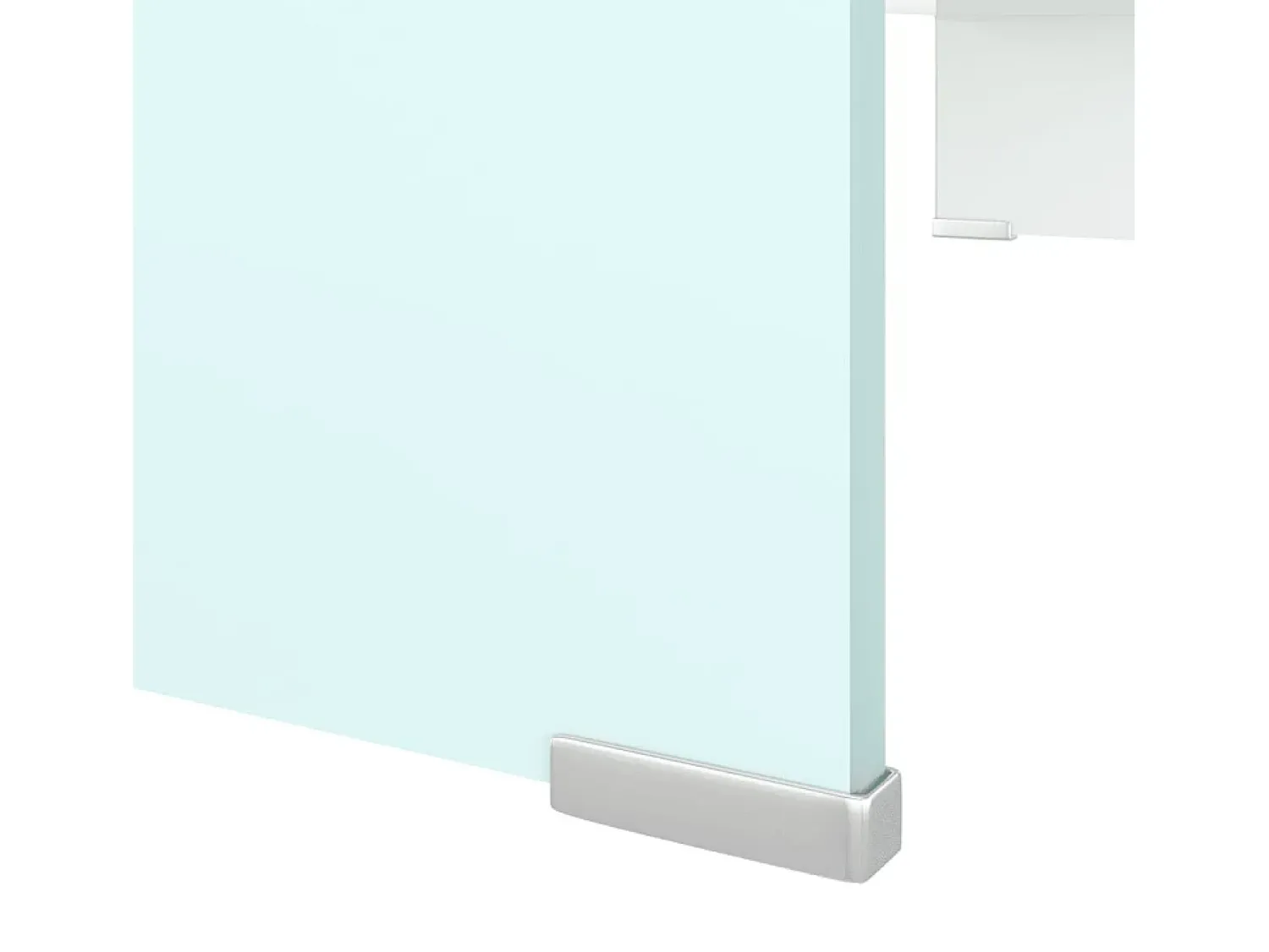 Móvel De Tv* Suporte de TV/monitores em vidro 80x30x13 cm PT650203 Verde
