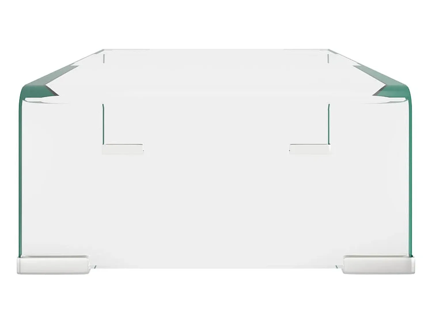 Best Suporte de TV/monitores em vidro 40x25x11 cm PT538859 Transparente
