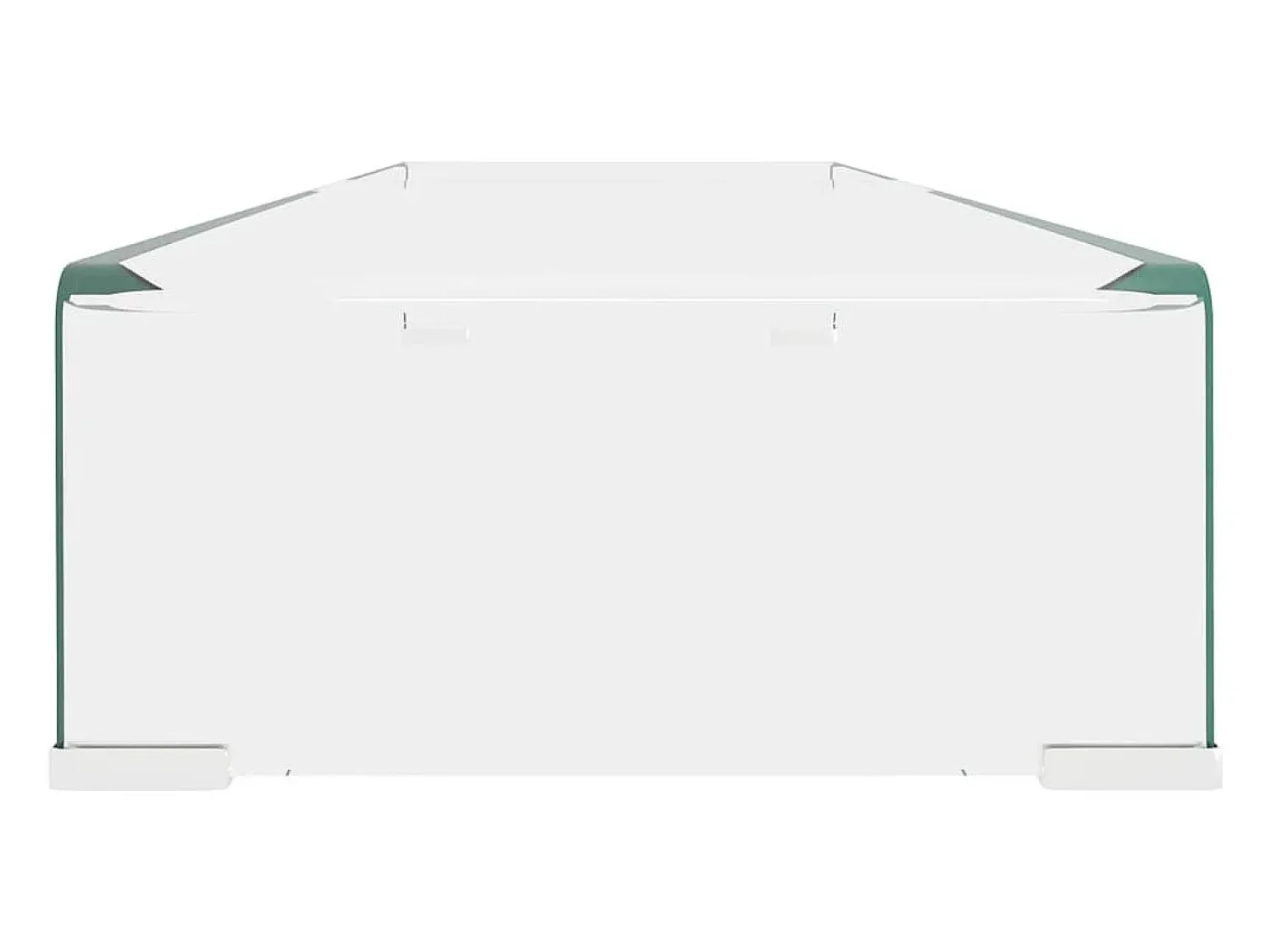 Móvel De Tv| Suporte de TV/monitores em vidro 110x30x13 cm PT232461 Transparente