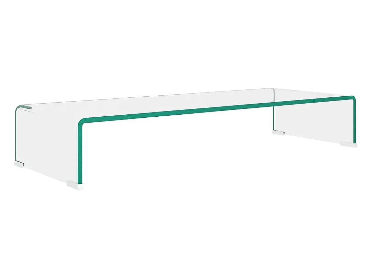 Suporte de TV/monitores em vidro 80x30x13 cm PT536744^ Móvel De Tv
