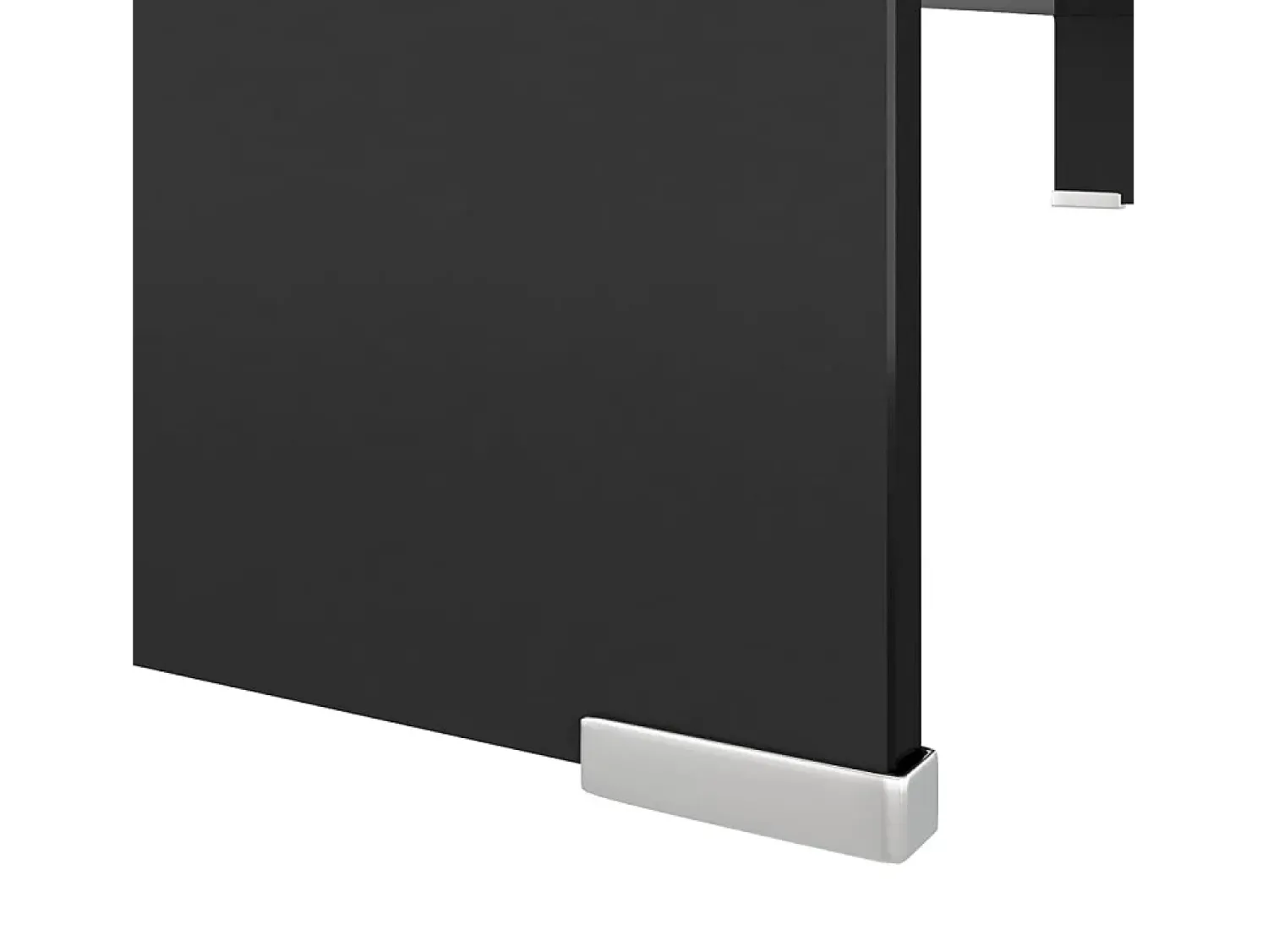 Suporte de TV/monitores em vidro 100x30x13 cm PT185024^ Móvel De Tv