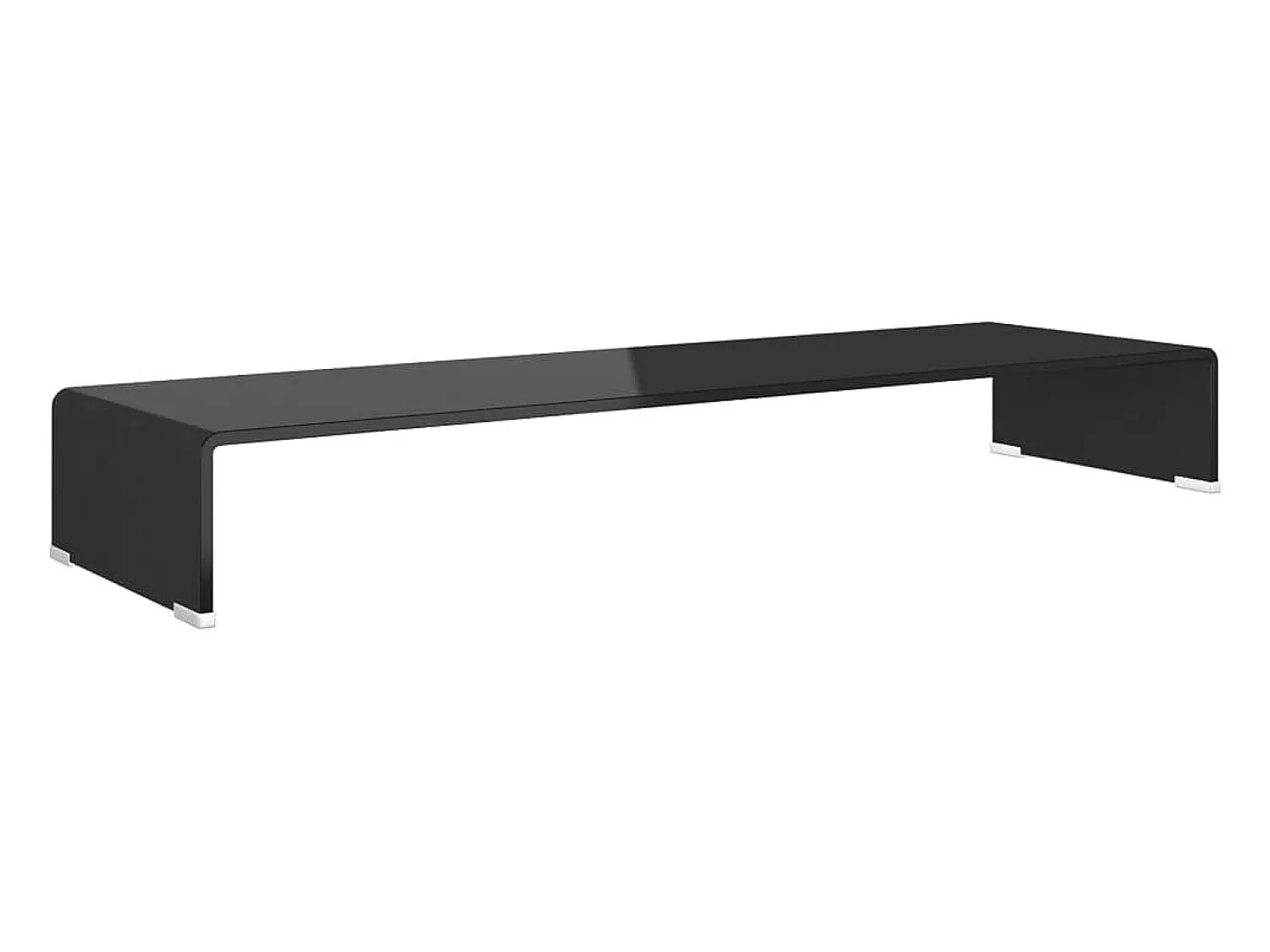 Suporte de TV/monitores em vidro 100x30x13 cm PT185024^ Móvel De Tv