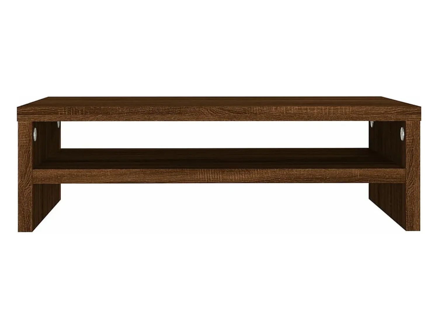 Móvel De Tv* Suporte monitor 42x24x13 cm derivados madeira carvalho PT626336 Castanho