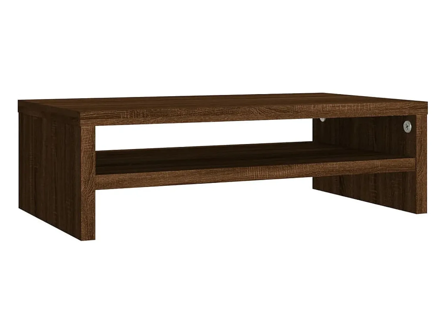 Móvel De Tv* Suporte monitor 42x24x13 cm derivados madeira carvalho PT626336 Castanho