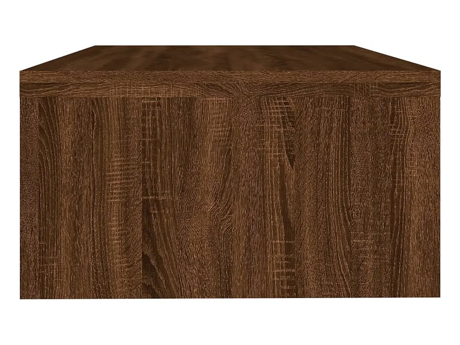 Móvel De Tv* Suporte monitor 42x24x13 cm derivados madeira carvalho PT626336 Castanho