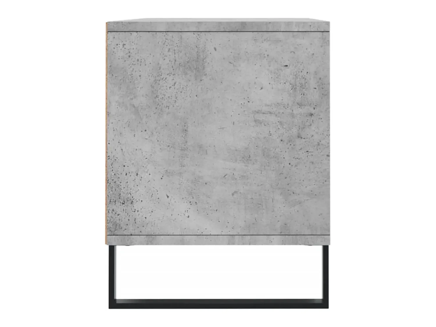 Móvel De Tv|Helloshop26 Suporte multimídia para TV prateleira para TV aparador para TV sala de jantar sala de estar quarto 100 x 34,5 x 44,5 cm madeira industrializada cinza 02_0025478 Castanho