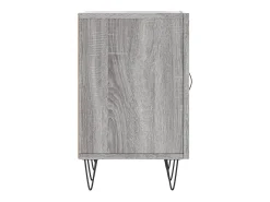 Móvel De Tv|Helloshop26 Suporte multimídia para TV prateleira para TV aparador para TV sala de jantar sala de estar quarto Sonoma 150 x 30 x 50 cm madeira industrializada cinza 02_0028404 Castanho