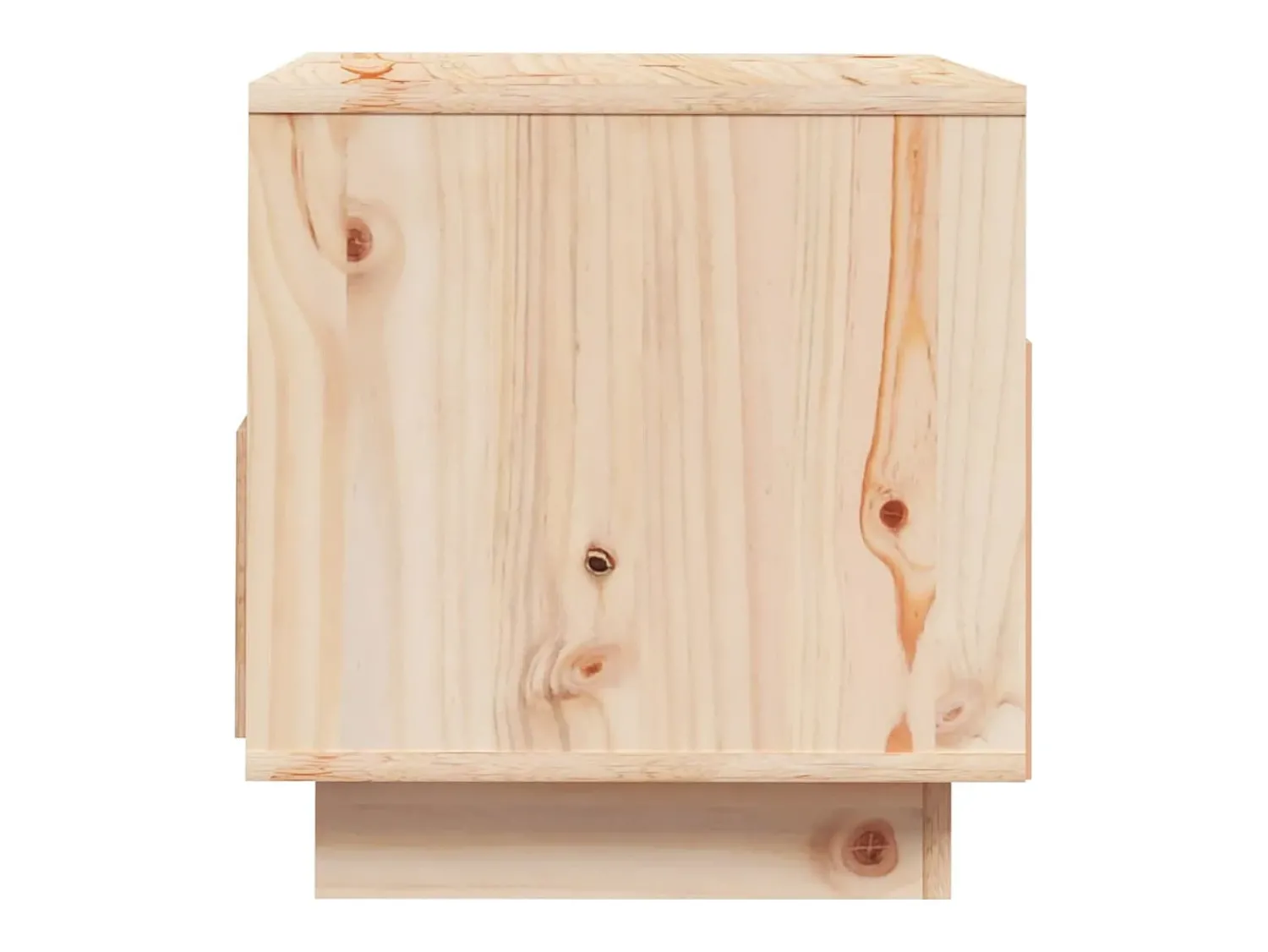 Móvel De Tv|Helloshop26 Suporte multimídia para TV prateleira para TV aparador armário para TV sala de jantar sala de estar quarto 60 x 35 x 37 cm madeira maciça de pinho marrom 02_0026138 Castanho