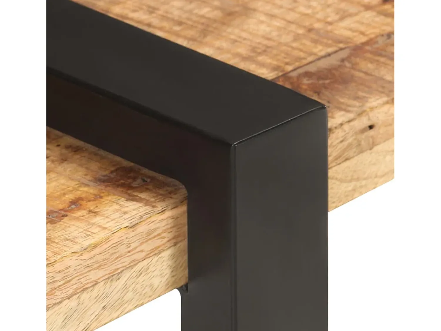 Helloshop26 Suporte multimídia para TV prateleira para TV armário para TV sala de jantar sala de estar quarto 160 x 40 x 40 cm madeira maciça de manga marrom natural 02_0026073^ Móvel De Tv
