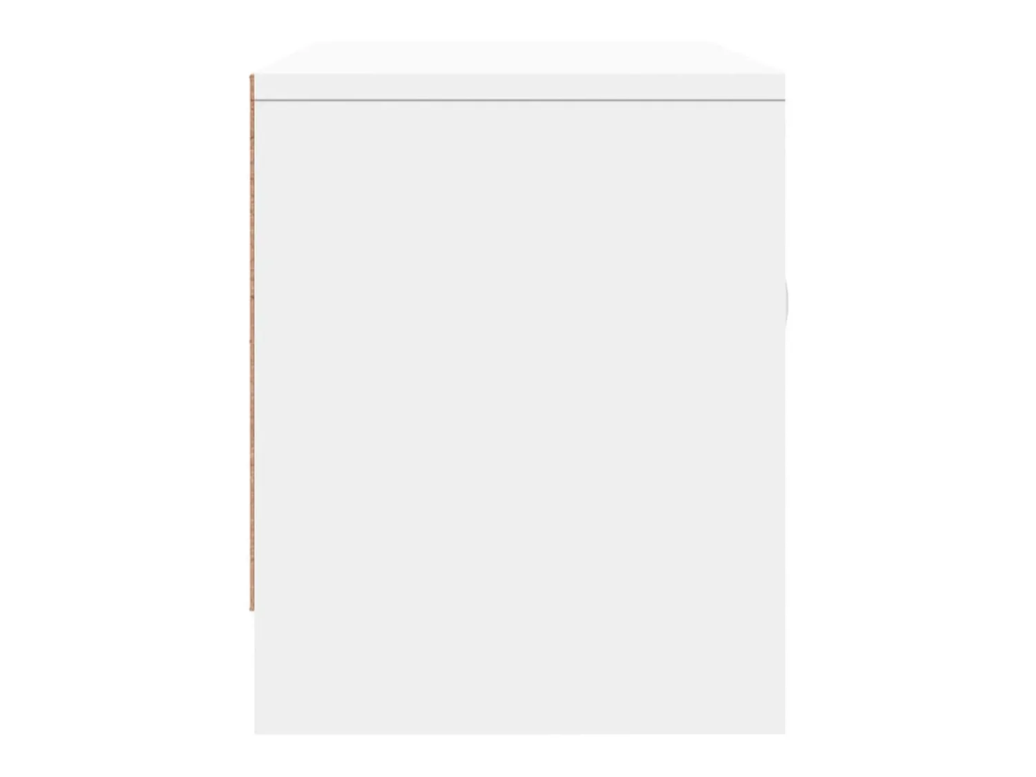 Helloshop26 Suporte multimídia para TV prateleira para TV aparador armário para TV sala de jantar sala de estar quarto 102 x 30 x 37,5 cm madeira engenheirada branca 02_0025555^ Móvel De Tv