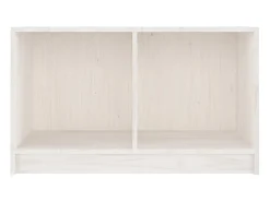 Helloshop26 Suporte multimídia para TV prateleira para TV aparador armário para TV sala de jantar sala de estar quarto 70 x 33 x 42 cm madeira maciça de pinho 02_0026176^ Móvel De Tv