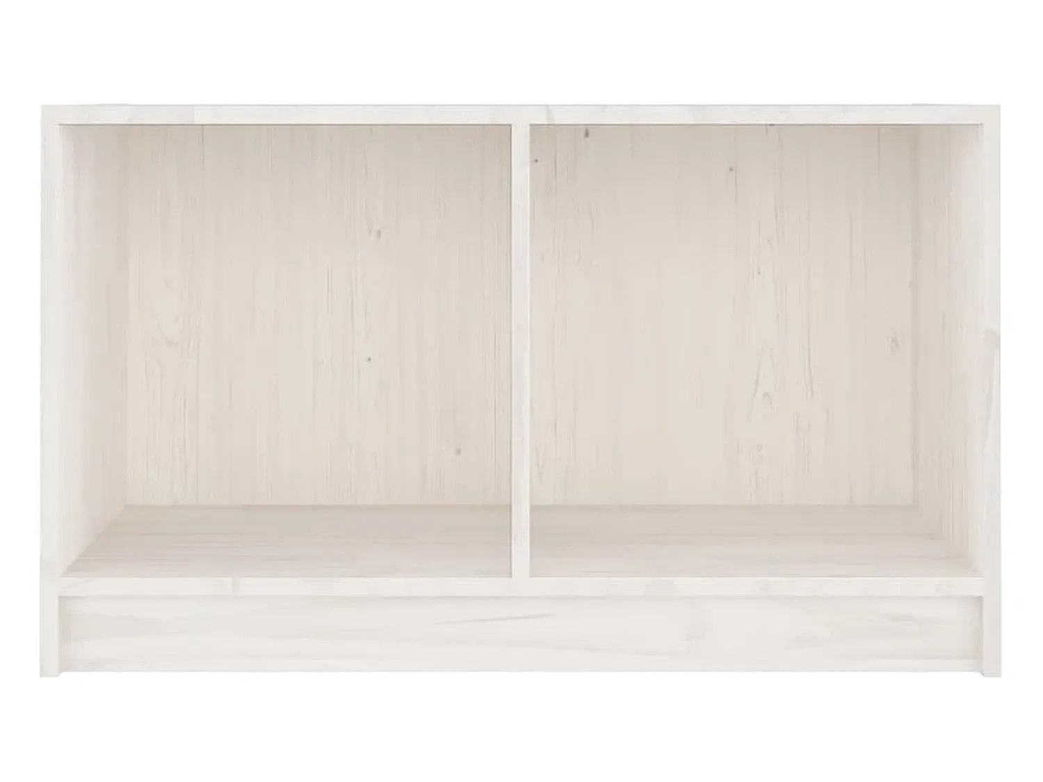 Helloshop26 Suporte multimídia para TV prateleira para TV aparador armário para TV sala de jantar sala de estar quarto 70 x 33 x 42 cm madeira maciça de pinho 02_0026176^ Móvel De Tv