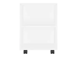 Móvel De Tv*Helloshop26 Suporte multimídia para TV prateleira para TV aparador armário para TV sala de jantar sala de estar quarto 102 x 34,5 x 43 cm madeira engenheirada branca 02_0025559 Branco