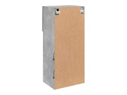 New Helloshop26 Suporte multimídia para TV prateleira para TV aparador armário para TV sala de jantar sala de estar quarto com luzes LED 40,5 x 30 x 90 cm cinza 02_0026603 Cinzento