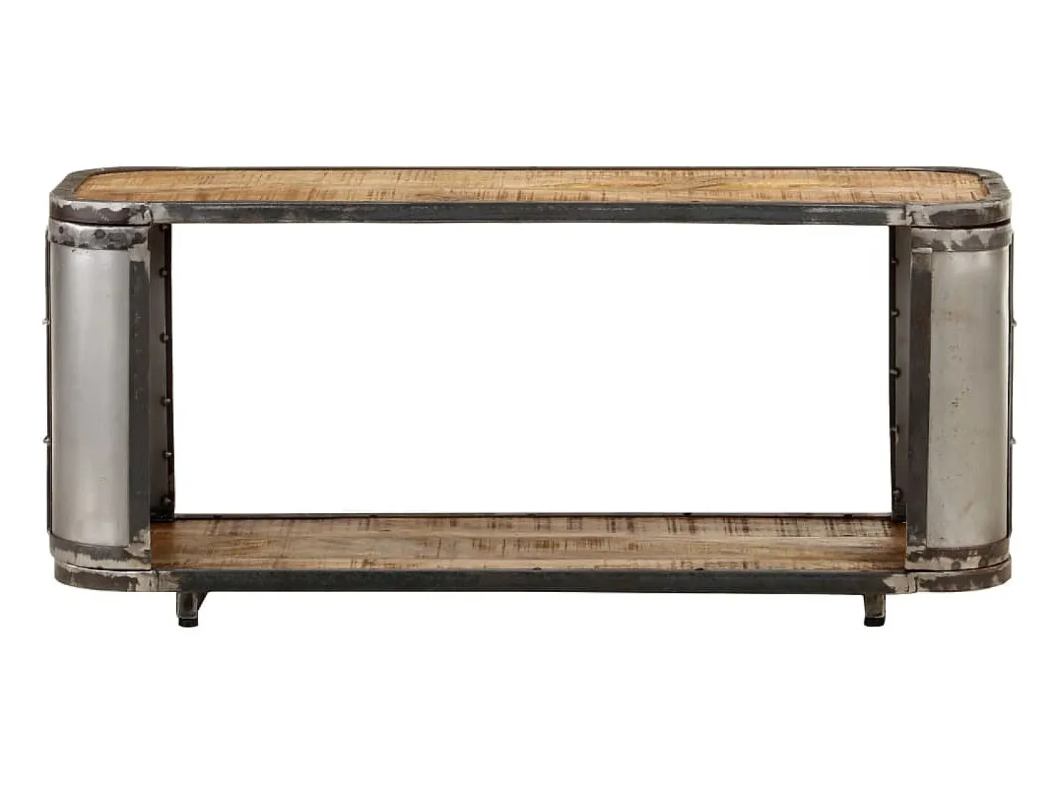 Móvel De Tv*Helloshop26 Suporte multimídia para TV prateleira para TV aparador armário para TV sala de jantar sala de estar quarto 90 x 30 x 40 cm madeira maciça de manga marrom 02_0026331 Castanho