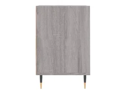 Móvel De Tv|Helloshop26 Suporte multimídia para TV prateleira para TV aparador para TV sala de jantar sala de estar quarto Sonoma 160 x 35 x 55 cm madeira industrializada cinza 02_0028423 Castanho