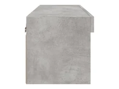 Móvel De Tv*Helloshop26 Suporte multimídia para TV prateleira para TV aparador móvel para TV para sala de jantar sala de estar quarto com luzes LED 60 x 30 x 30 cm cinza 02_0026606 Cinzento