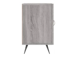 Helloshop26 Suporte multimídia para TV prateleira para TV aparador para TV sala de jantar sala de estar quarto Sonoma 150 x 30 x 50 cm madeira industrializada cinza 02_0028401^ Móvel De Tv