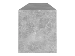 New Helloshop26 Suporte multimídia para TV prateleira para TV aparador para TV para sala de jantar sala de estar quarto 120 x 30 x 40,5 cm madeira industrializada cinza 02_0025839 Castanho