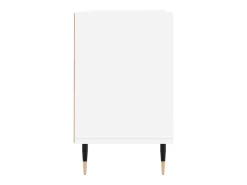 Móvel De Tv|Helloshop26 Suporte multimídia para TV prateleira para TV aparador armário para TV sala de jantar sala de estar quarto 103,5 x 30 x 50 cm madeira engenheirada branca 02_0025641 Branco