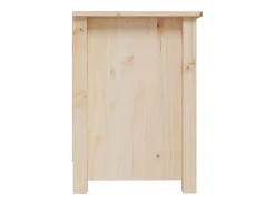 Móvel De Tv*Helloshop26 Suporte multimídia para TV prateleira para TV aparador para TV sala de jantar sala de estar quarto 70 x 36,5 x 52 cm madeira maciça de pinho marrom 02_0026190 Castanho