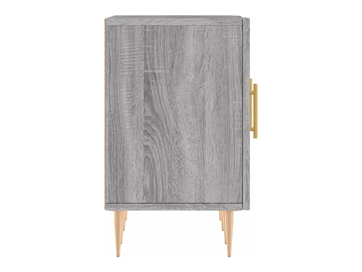 Móvel De Tv*Helloshop26 Suporte multimídia para TV prateleira para TV aparador para TV sala de jantar sala de estar quarto Sonoma 150 x 30 x 50 cm madeira industrializada cinza 02_0028402 Castanho