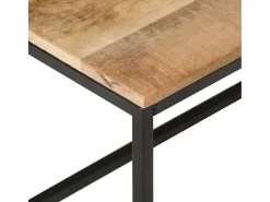 Móvel De Tv*Helloshop26 Suporte multimídia para TV prateleira para TV aparador para TV sala de jantar sala de estar quarto 180 x 30 x 50 cm madeira de mangueira marrom natural 02_0026089 Castanho