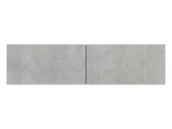 Helloshop26 Suporte multimídia para TV prateleira para TV armário para TV sala de jantar sala de estar quarto 120 x 30 x 30 cm madeira engenheirada cinza concreto 02_0025806^ Móvel De Tv