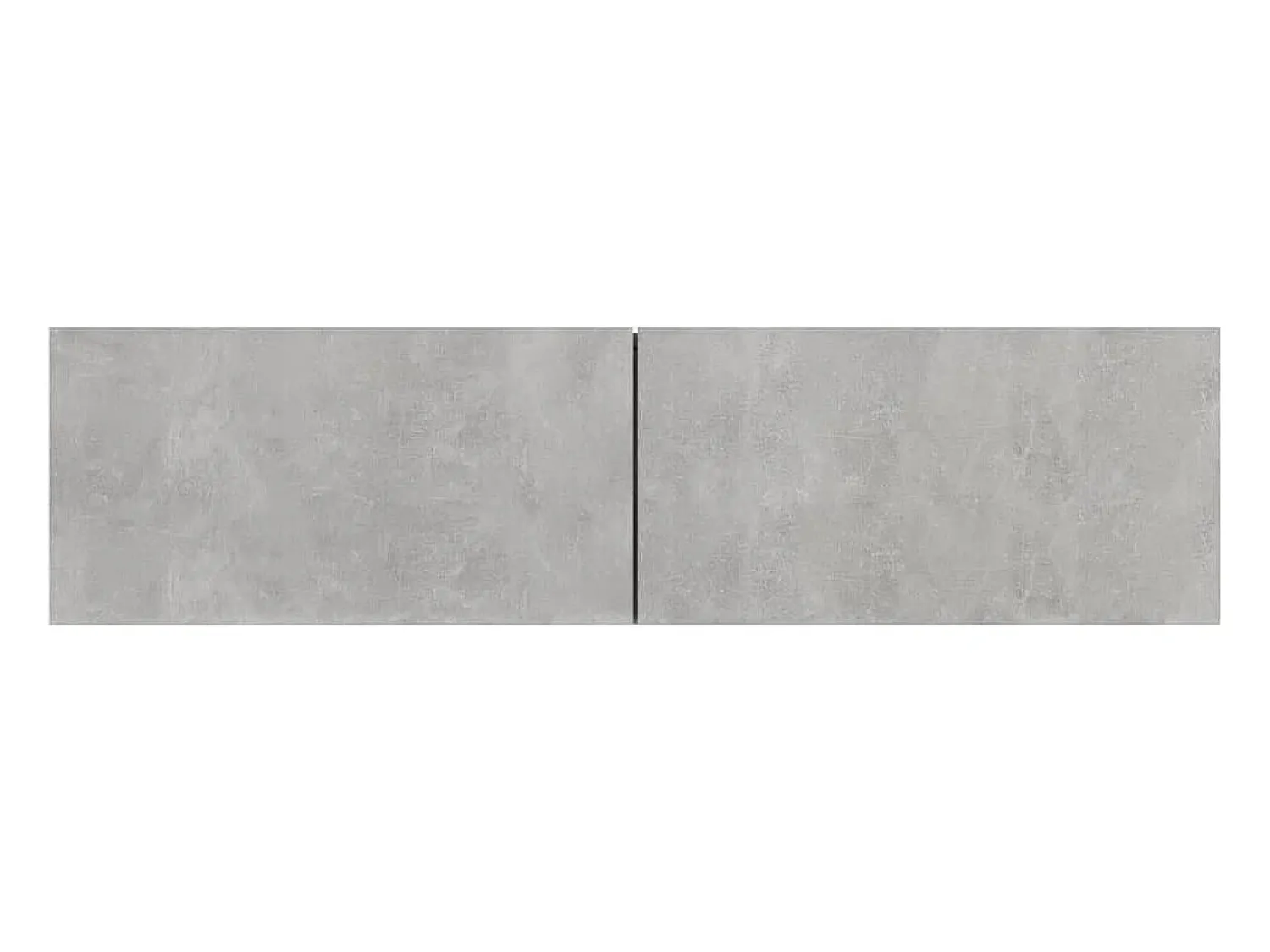 Helloshop26 Suporte multimídia para TV prateleira para TV armário para TV sala de jantar sala de estar quarto 120 x 30 x 30 cm madeira engenheirada cinza concreto 02_0025806^ Móvel De Tv