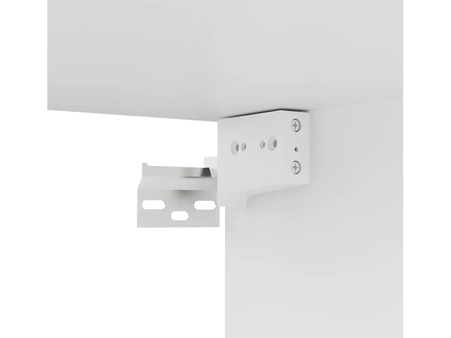 Helloshop26 Suporte multimídia para TV prateleira para TV aparador para TV para sala de jantar sala de estar quarto 100 x 30 x 30 cm madeira engenheirada branca 02_0025432^ Móvel De Tv