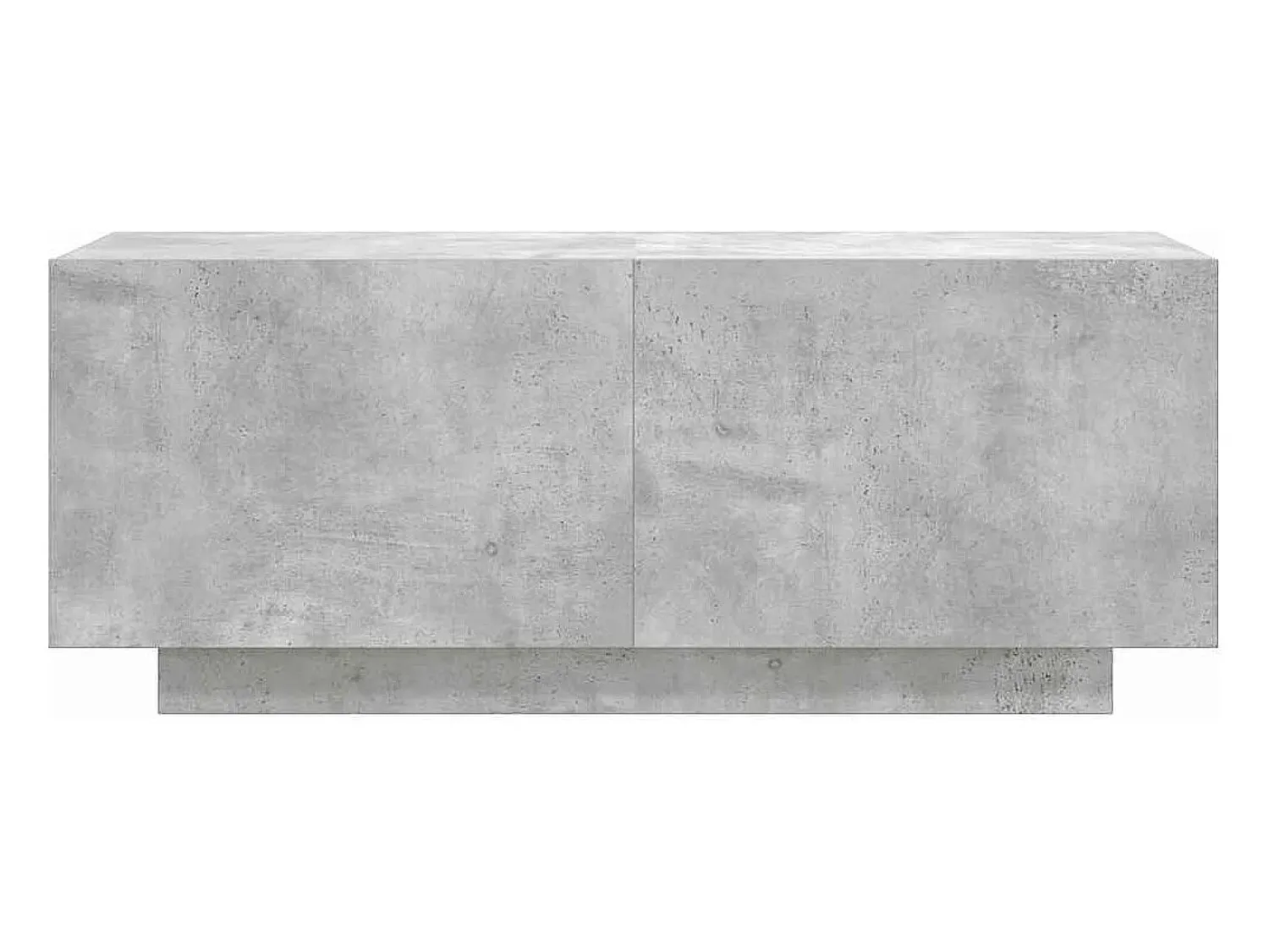 Móvel De Tv*Helloshop26 Suporte multimídia para TV prateleira para TV aparador para TV para sala de jantar sala de estar quarto 100 x 35 x 40 cm madeira industrializada cinza 02_0025490 Castanho