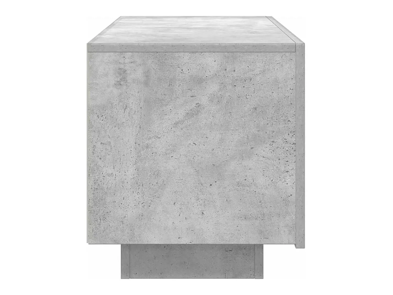 Móvel De Tv*Helloshop26 Suporte multimídia para TV prateleira para TV aparador para TV para sala de jantar sala de estar quarto 100 x 35 x 40 cm madeira industrializada cinza 02_0025490 Castanho