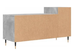 Helloshop26 Suporte multimídia para TV prateleira para TV aparador armário para TV sala de jantar sala de estar quarto 100 x 35 x 55 cm madeira industrializada cinza 02_0025515^ Móvel De Tv