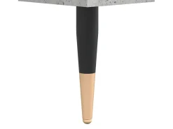 Helloshop26 Suporte multimídia para TV prateleira para TV aparador armário para TV sala de jantar sala de estar quarto 100 x 35 x 55 cm madeira industrializada cinza 02_0025515^ Móvel De Tv