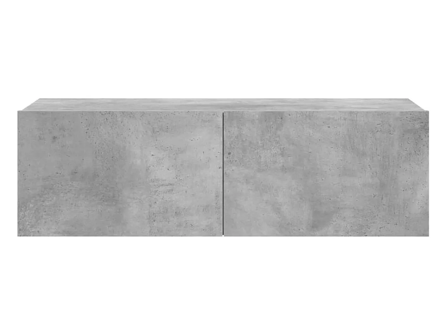 Móvel De Tv|Helloshop26 Suporte multimídia para TV prateleira para TV aparador para TV sala de jantar sala de estar quarto 100 x 30 x 30 cm madeira industrializada cinza 02_0025433 Castanho