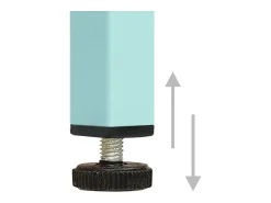 Móvel De Tv|Helloshop26 Suporte multimídia para TV prateleira para TV armário para TV sala de jantar sala de estar quarto verde menta 105 x 35 x 50 cm aço verde 02_0027689 Cinzento