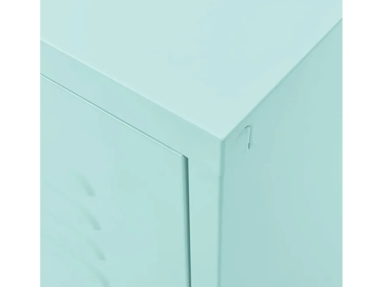 Móvel De Tv|Helloshop26 Suporte multimídia para TV prateleira para TV armário para TV sala de jantar sala de estar quarto verde menta 105 x 35 x 50 cm aço verde 02_0027689 Cinzento