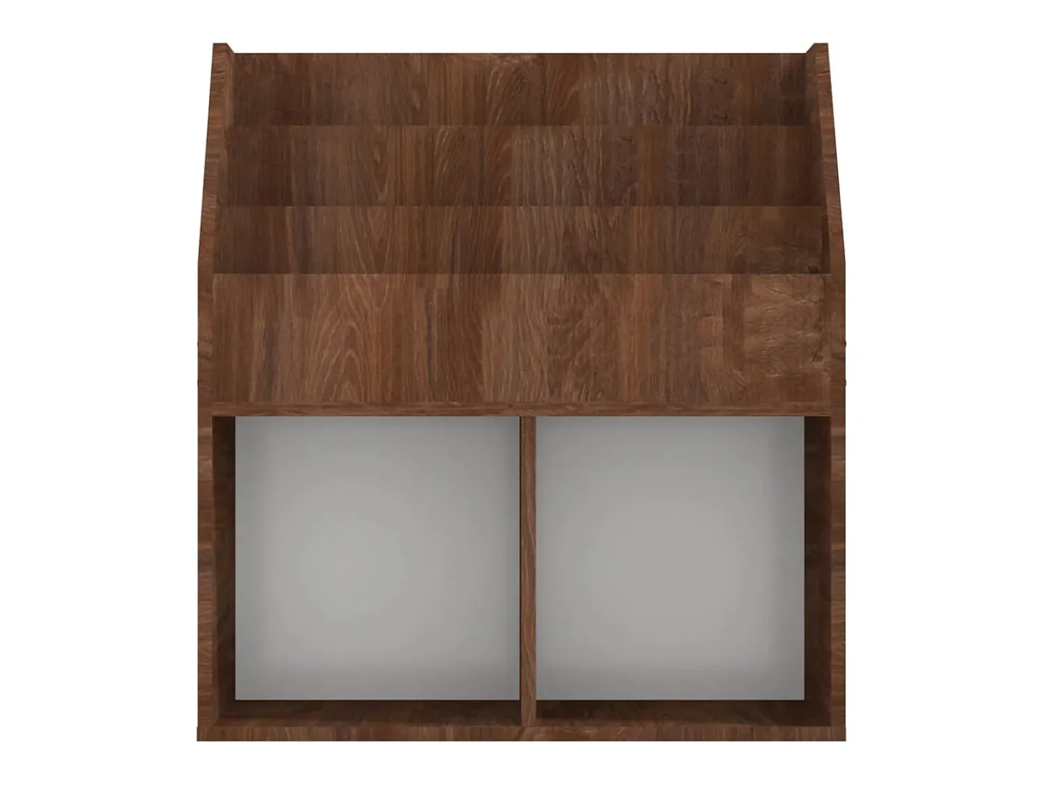 Clearance vidaxl Suporte p/ revistas infantis deriv. madeira carvalho castanho Natural claro